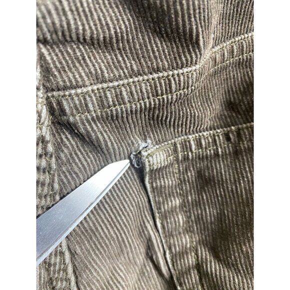 Patagonia Organic Cotton Brown Corduroy Pants Men size 33 Classic 31" - Picture 7 of 16
